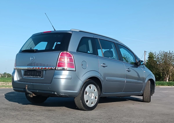 Opel Zafira cena 14500 przebieg: 171400, rok produkcji 2007 z Lubraniec małe 191